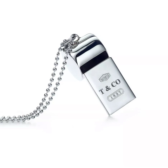 TIFFANY & CO 1837 WHISTLE - STERLING SILVER 100% AUTHENTIC RARE MINT CONDITION - Picture 16 of 16